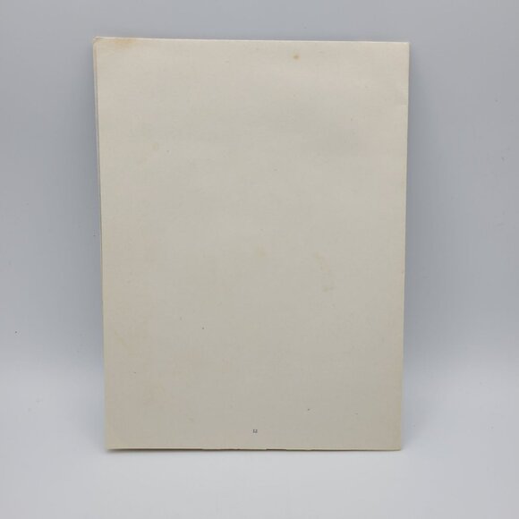 Vintage Blue & White Christmas Greeting Card With Winter Scene - Picture 5 of 6